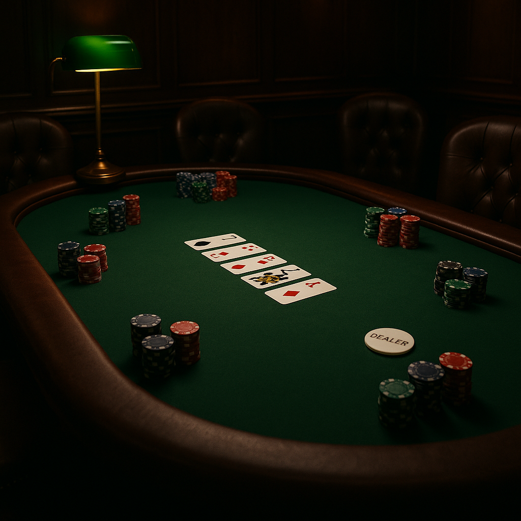 GoldSpin - Live Poker by Evolution Gaming